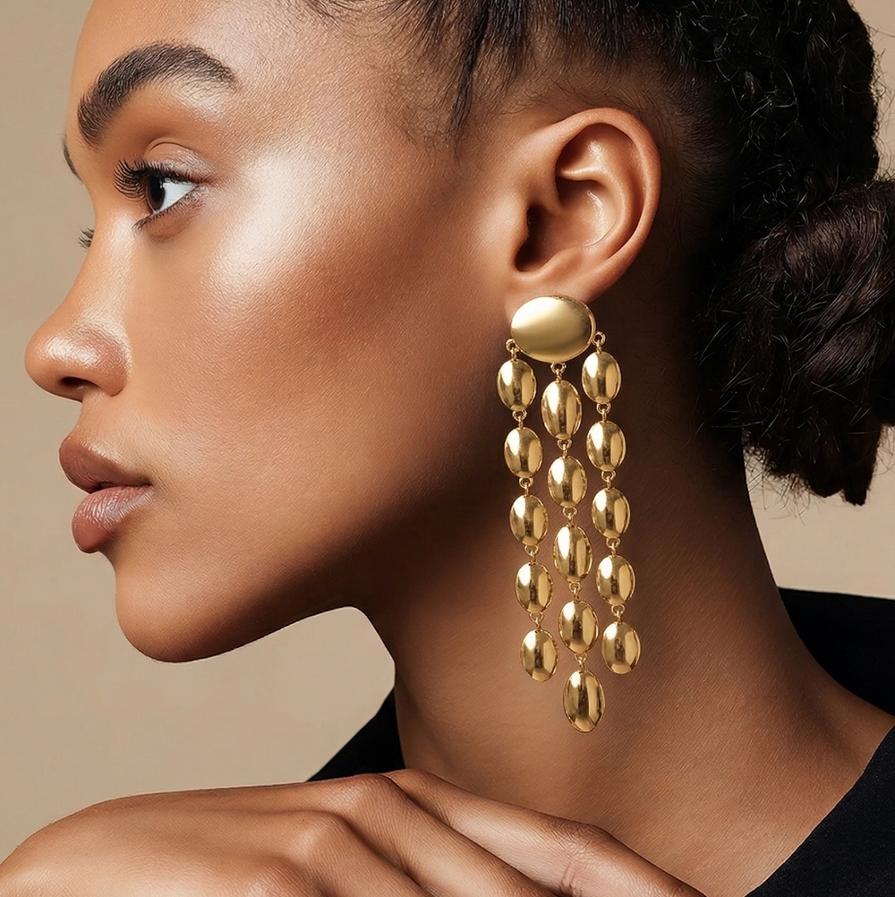 Earrings Gold Dangle Earrings